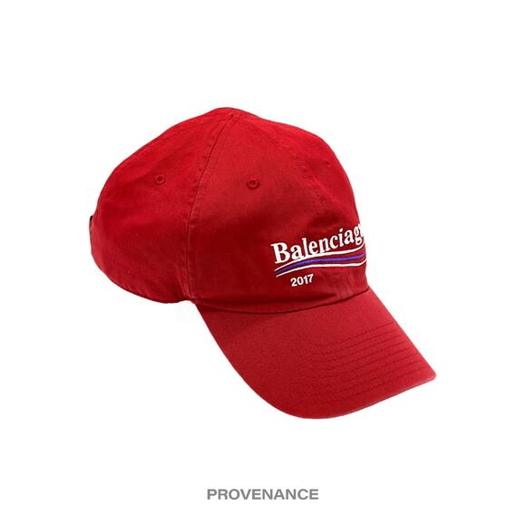 🔴 Balenciaga Political Campaign Cap Hat - Red - Picture 3 of 11